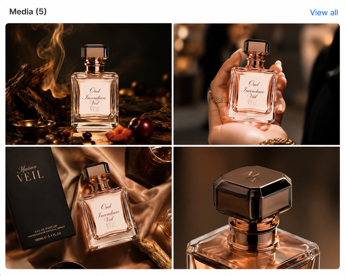 Oud Incendiare Veil